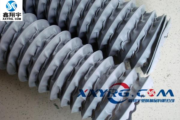 XY-0421耐高温阻燃PVC锡焊排烟管 伸缩风管
